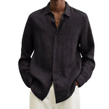 Olivane - Tailored Linen Long Sleeve Shirt
