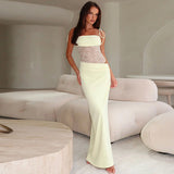 Ryella - Lace Floral Maxi Dress For Women