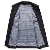 Minimalist Zip-Front Casual Summer Jacket for Men