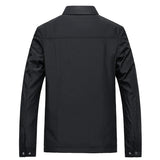 Minimalist Zip-Front Casual Summer Jacket for Men