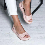 Elvaré - Sandalias de verano cómodas para mujer