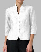 Button-Down Blouse for Women - Image 5