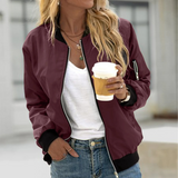 Virellana - Womens Trend Bomber Jacket