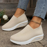 Women's Comfortable Orthopedic Slip-On Breathable Mesh Sneakers - Lightweight Support for Daily Walking