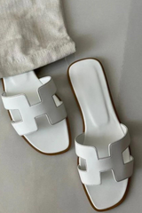 Leather Slippers for Women