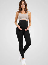 Maternity Leggings – High Waist Belly Support Maternity Leggings