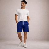 Pánské lněné šortky - Regular Fit prodyšné letní volnočasové