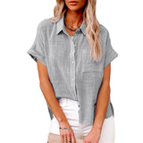 Mariah – Airy Cotton Linen Womens Blouse