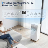 9000 BTU Portable Air Conditioner 3-in-1 Cooling Unit