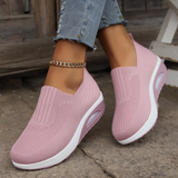 Women's Comfortable Orthopedic Slip-On Breathable Mesh Sneakers - Lightweight Support for Daily Walking