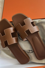 Leather Slippers for Women