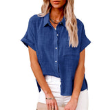 Mariah – Airy Cotton Linen Womens Blouse