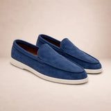 Men's Casual Leather Loafers Regular Fit Slip-on