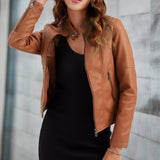 Xavienne - Stylish Ladies Jacket With Zippered Pockets