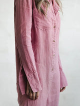 Amandine - Casual Long Sleeve Jumpsuit