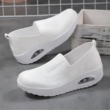 Women's Comfortable Orthopedic Slip-On Breathable Mesh Sneakers - Lightweight Support for Daily Walking