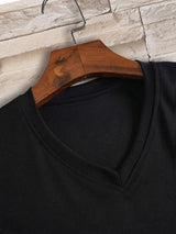 V-Neck Slim Fit Men's T-Shirt