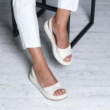 Elvaré - Sandalias de verano cómodas para mujer