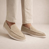 Men's Casual Leather Loafers Regular Fit Slip-on