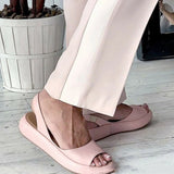 Elvaré - Sandalias de verano cómodas para mujer