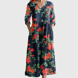 Amara – Flowy Maxi Dress With Pockets