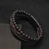 Bracelet anti-anxiété en pierre naturelle apaisante