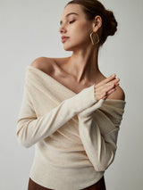 Yavira – Women’s Off-Shoulder Knit Top