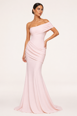 Robe longue femme épaules dénudées avec coupe élégante et festive - Aurelia