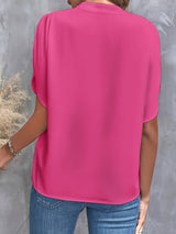 Vivien – Blouse légère drapée pour femme