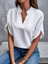 Vivien – Blouse légère drapée pour femme