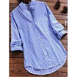 Effortless Women's Blouse With Long Sleeves 8