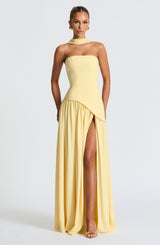Women's Maxi Dress with Slit