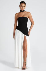 Women's Maxi Dress with Slit