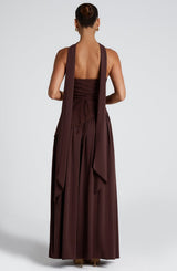 Women's Maxi Dress with Slit