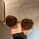 Women's Geometric Oversized Sunglasses