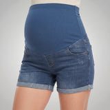 Denim Maternity Shorts