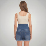 Denim Maternity Shorts