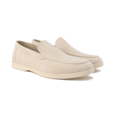 Men's Suede-Look Slip-On Loafers with Comfort Sole