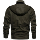 Draxien – Veste imperméable d’inspiration militaire pour homme