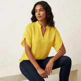 Airy Women's Summer V-Neck Blouse