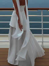 Lunavera - High Slit Flowing Maxi Dress