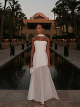 Lunavera - High Slit Flowing Maxi Dress