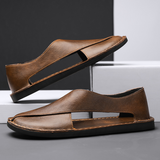 Men's Leather Slip-On Loafers