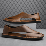 Men's Leather Slip-On Loafers