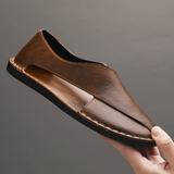 Men's Leather Slip-On Loafers