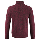 Men's knitted waistcoat – zip fastening at the front