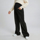 Wide-Leg Maternity Jeans