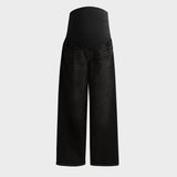 Wide-Leg Maternity Jeans