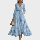 Meira - plisowana sukienka maxi