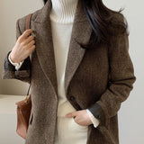 Serellie – Veste blazer ajustée pour femme